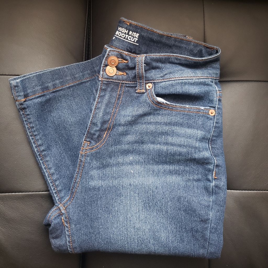 High Rise Bootcut Denim